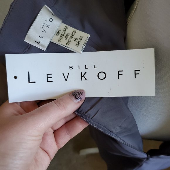 Pewter Bridesmaid Dress - Picture 8 of 10